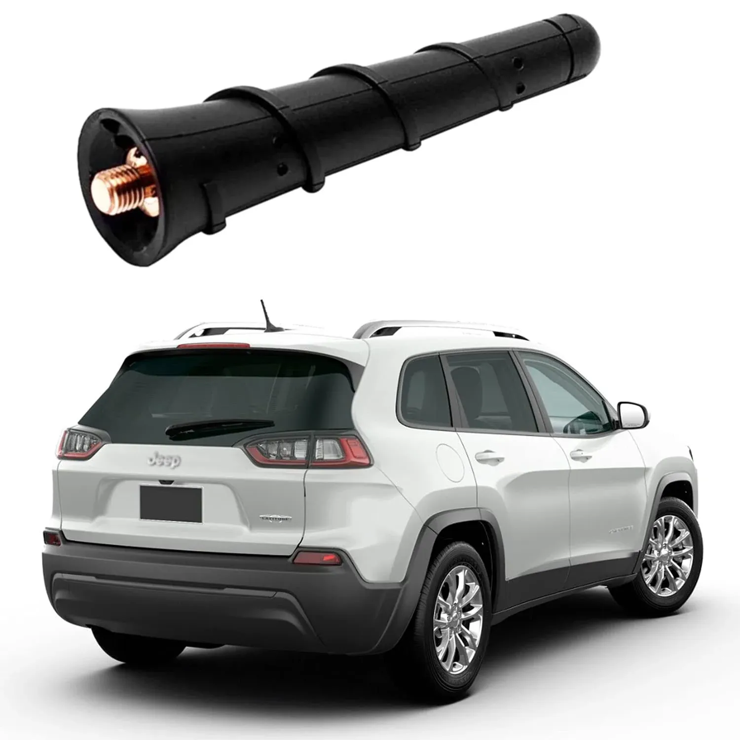 BASIKER 32 Stubby Antenna for 2011-2022 Jeep Cherokee Grand Cherokee Compass ...