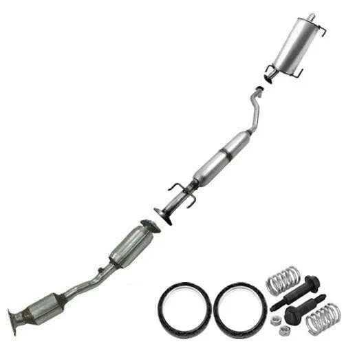 Catalytic Resonator Pipe Muffler Exhaust System fits: 07-11 Versa Sedan