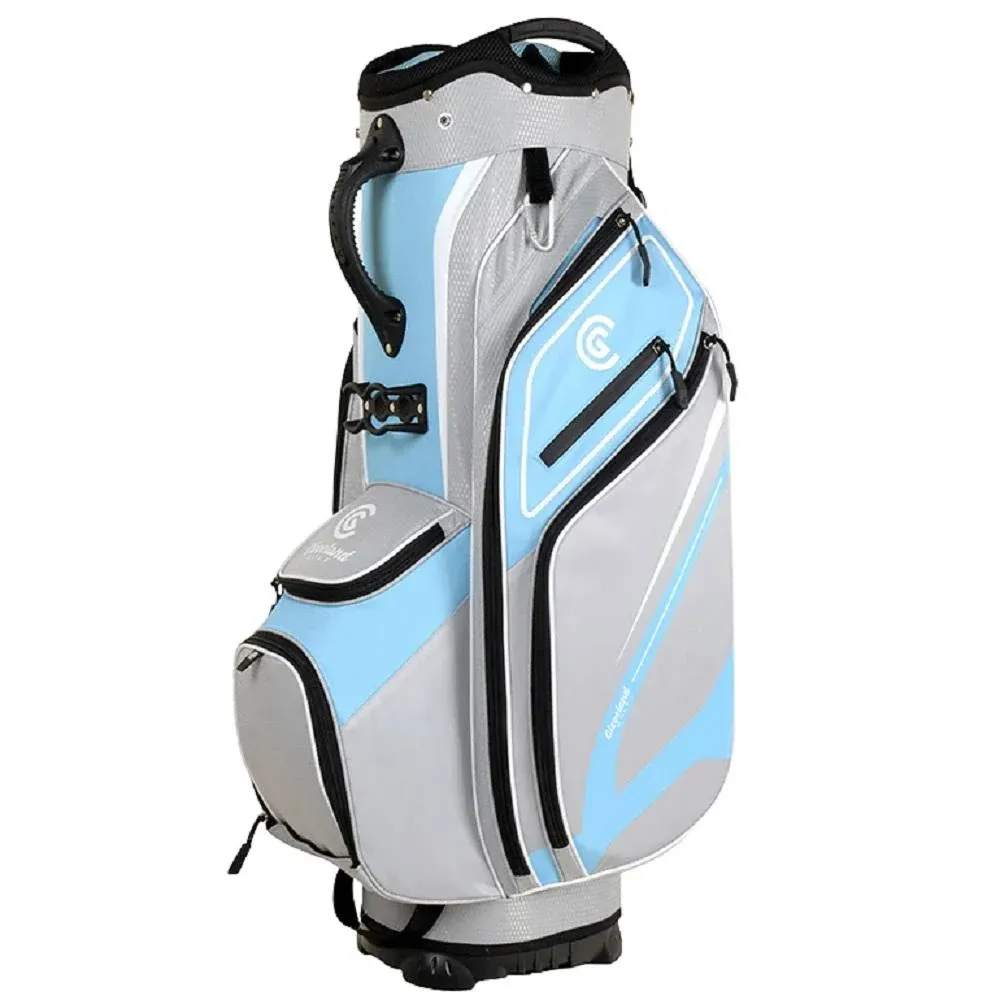 New Cleveland Golf Lightweight Cart Bag Blue/Gray