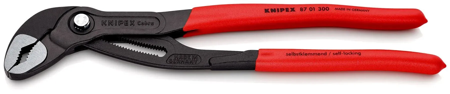 KNIPEX 87 01 300 Cobra High-Tech Water Pump Pliers 300mm