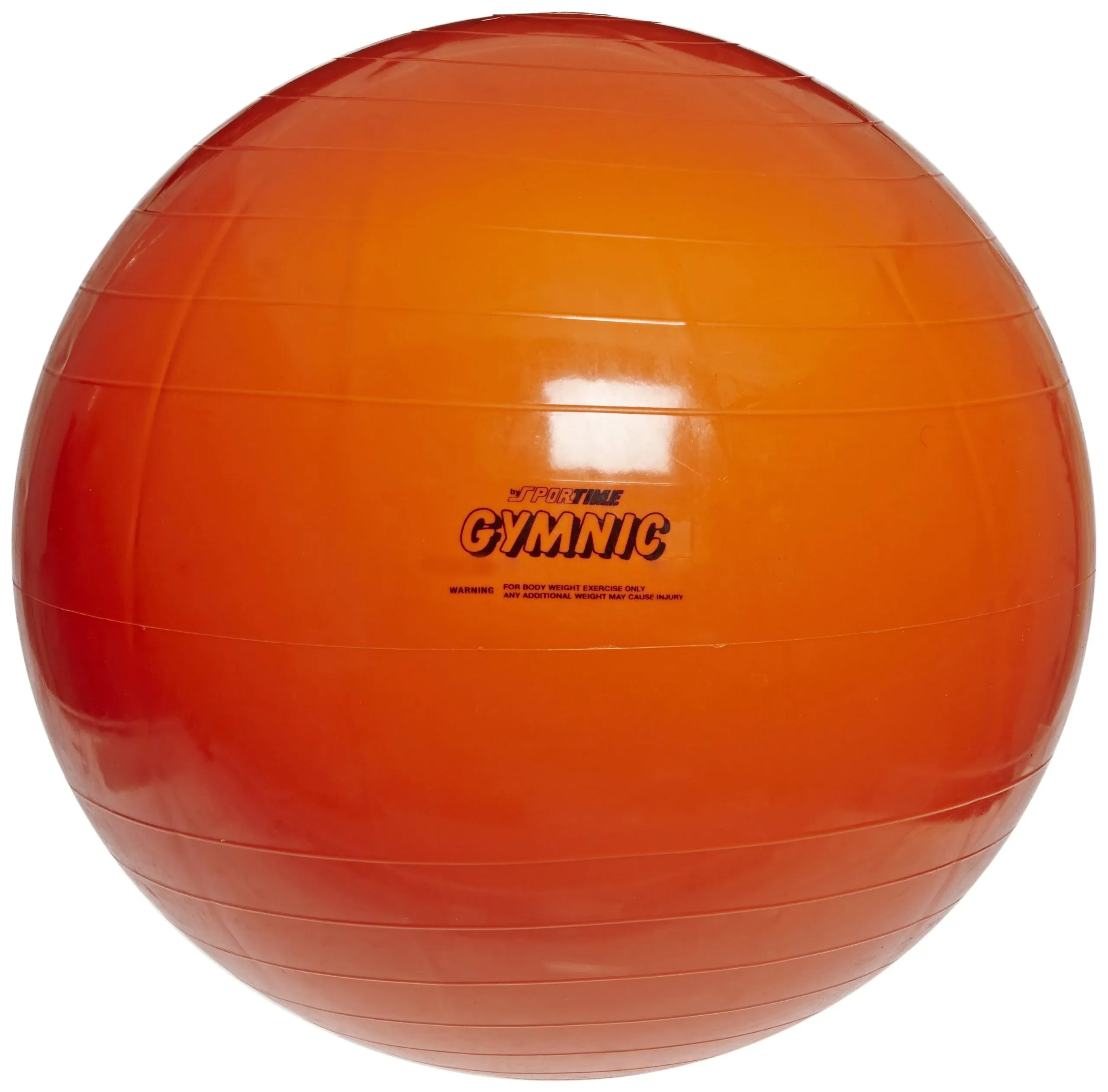 Physiogymnic Inflatable Exercise Ball - Orange - 22" (55 cm)