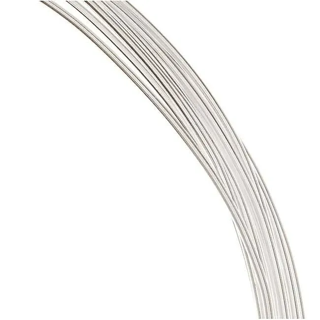 Sterling Silver Wire Round 18 Gauge DEAD SOFT - Approx. 1 Troy Oz. (12ft)