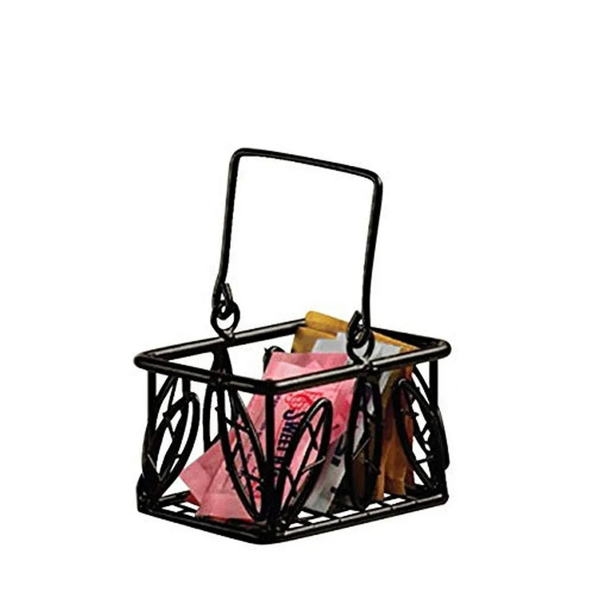 American Metalcraft - SBL353 - Ironworks Leaf Sugar Packet Basket