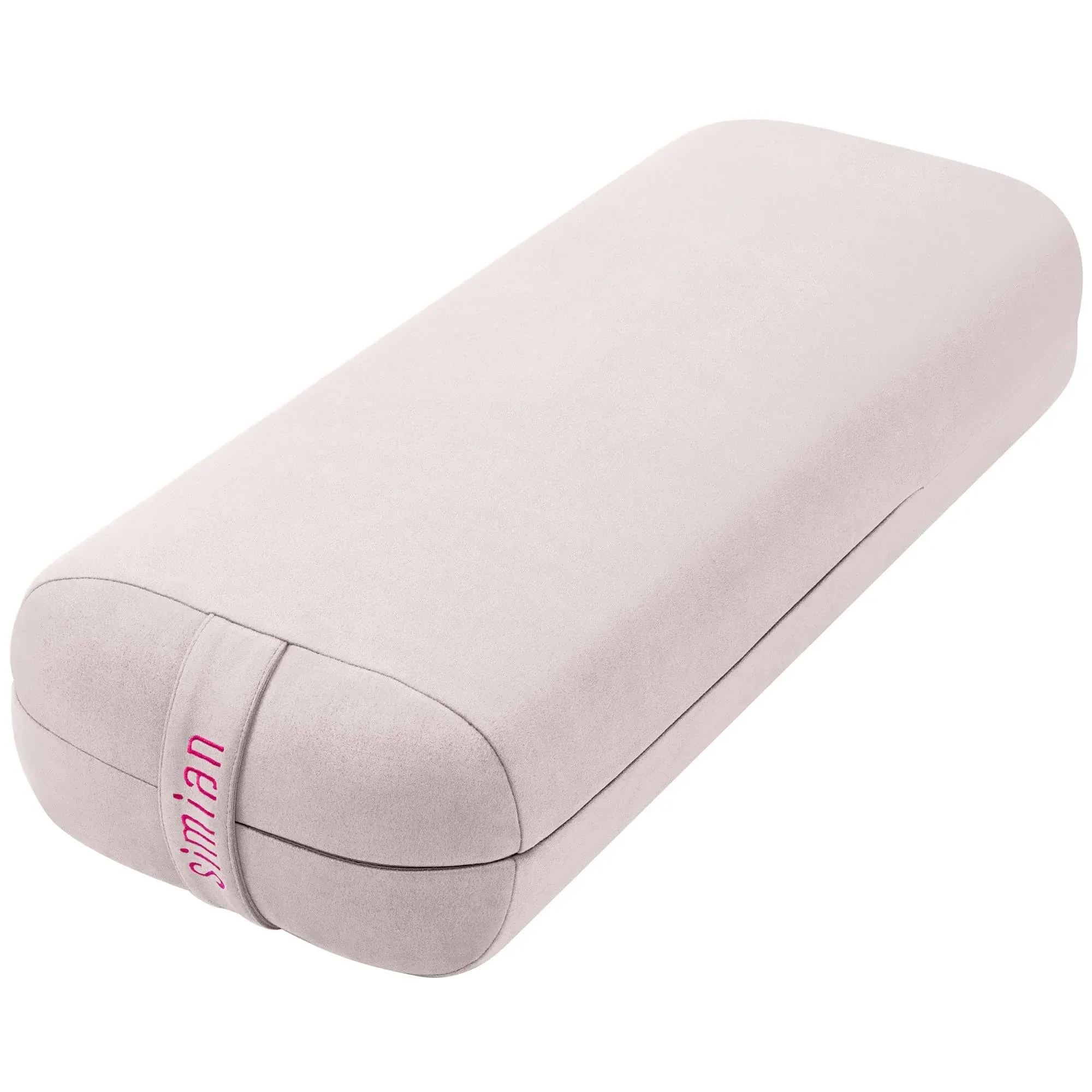 Simian Yoga Bolster Pillow Premium Meditation Bolsters Supportive CREAM BEIGE 