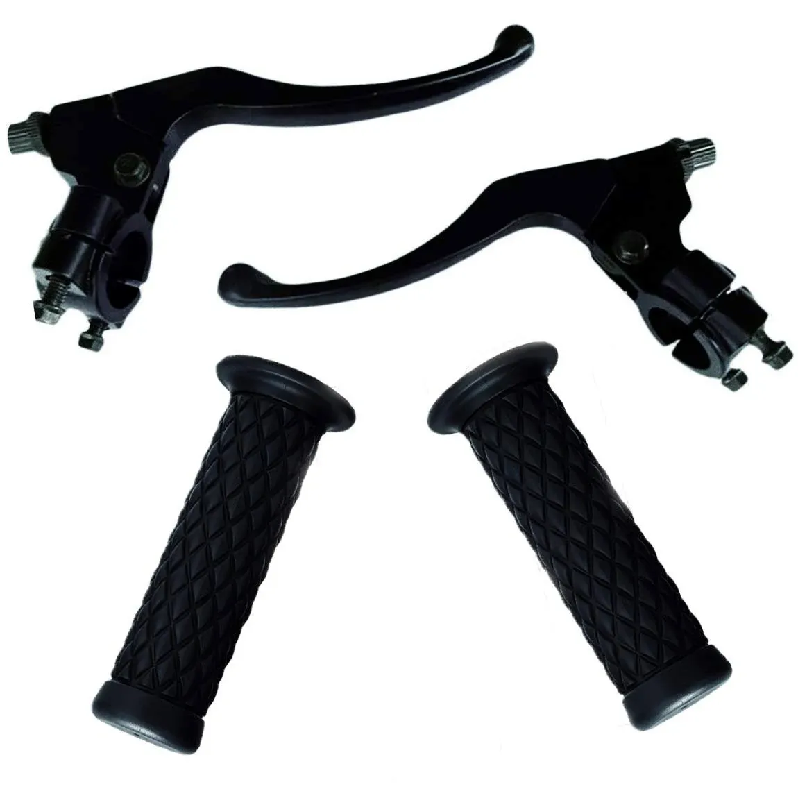 Nakao Universal Motorcycle Left Right 7/8' 22mm Clutch Brake Handle Levers Perch ...