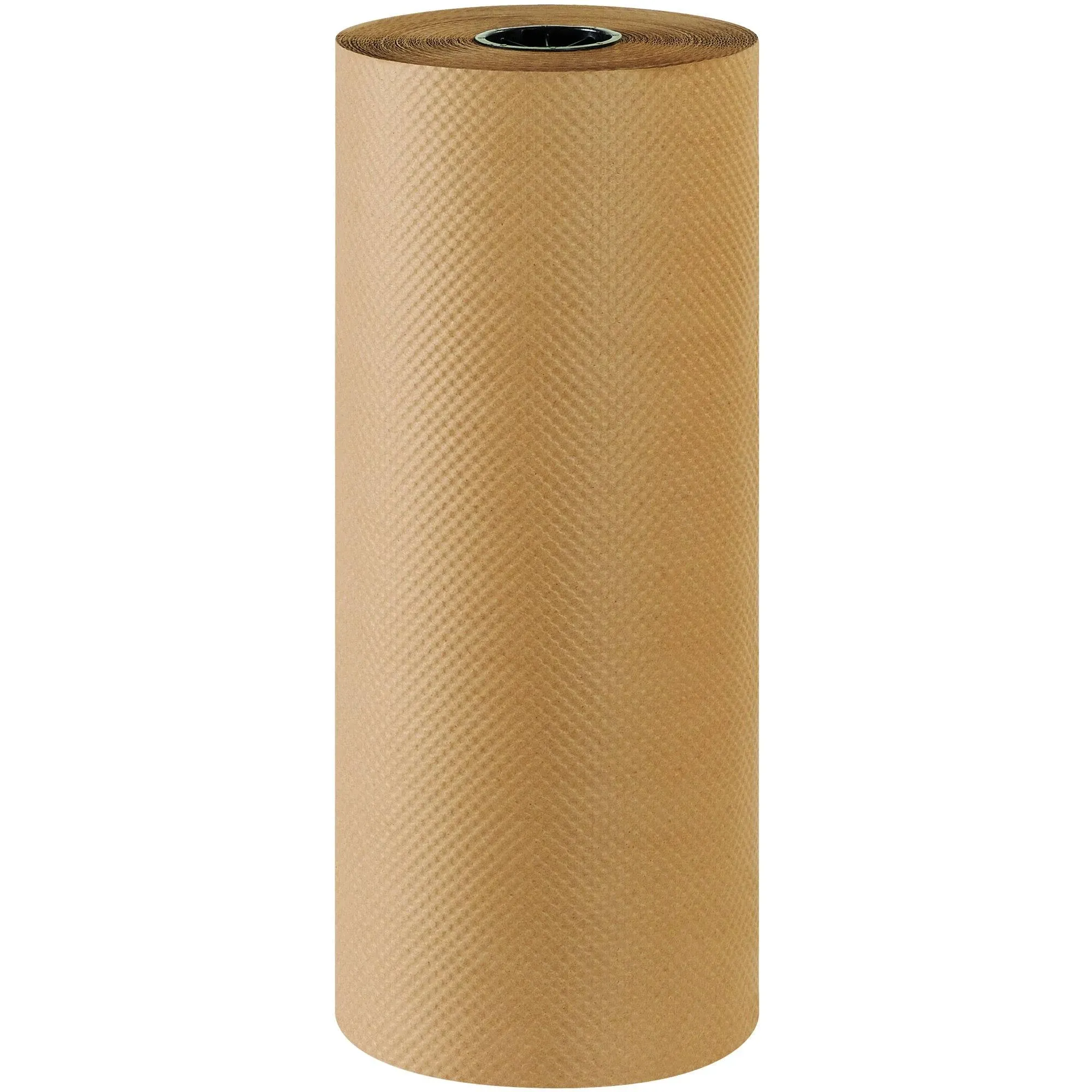 24" - Indented Kraft Paper Rolls Roll