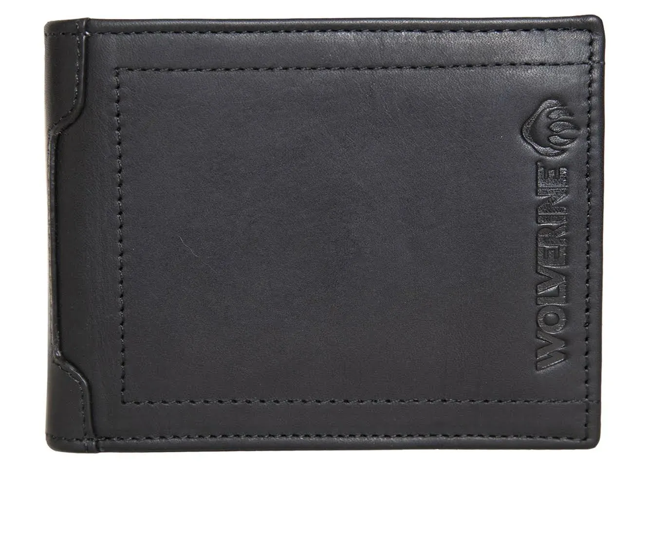 Wolverine Raider Bifold Wallet with Wing, Black