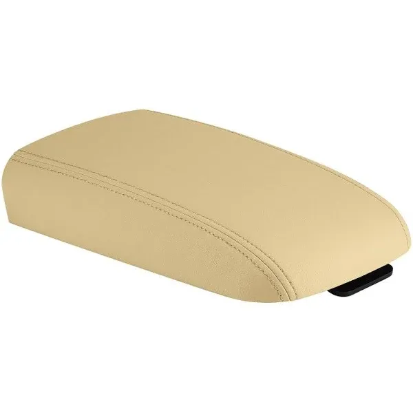 TadaMark Center Console Lid Armrest Cover Kit Tan Beige Compatible with 2002-2009 ...