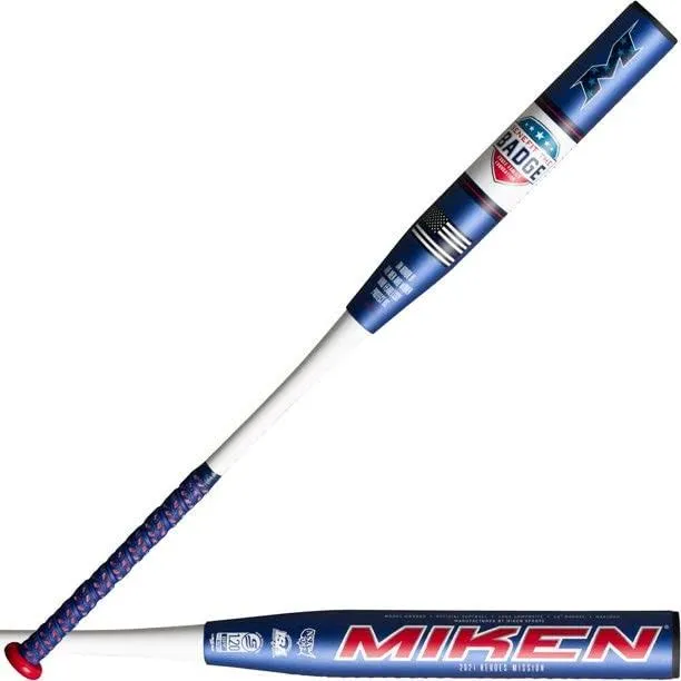 Miken 2022 Benefit The Badge Slowpitch Maxload 12” Barrel USSSA Bat 34” - 26 oz