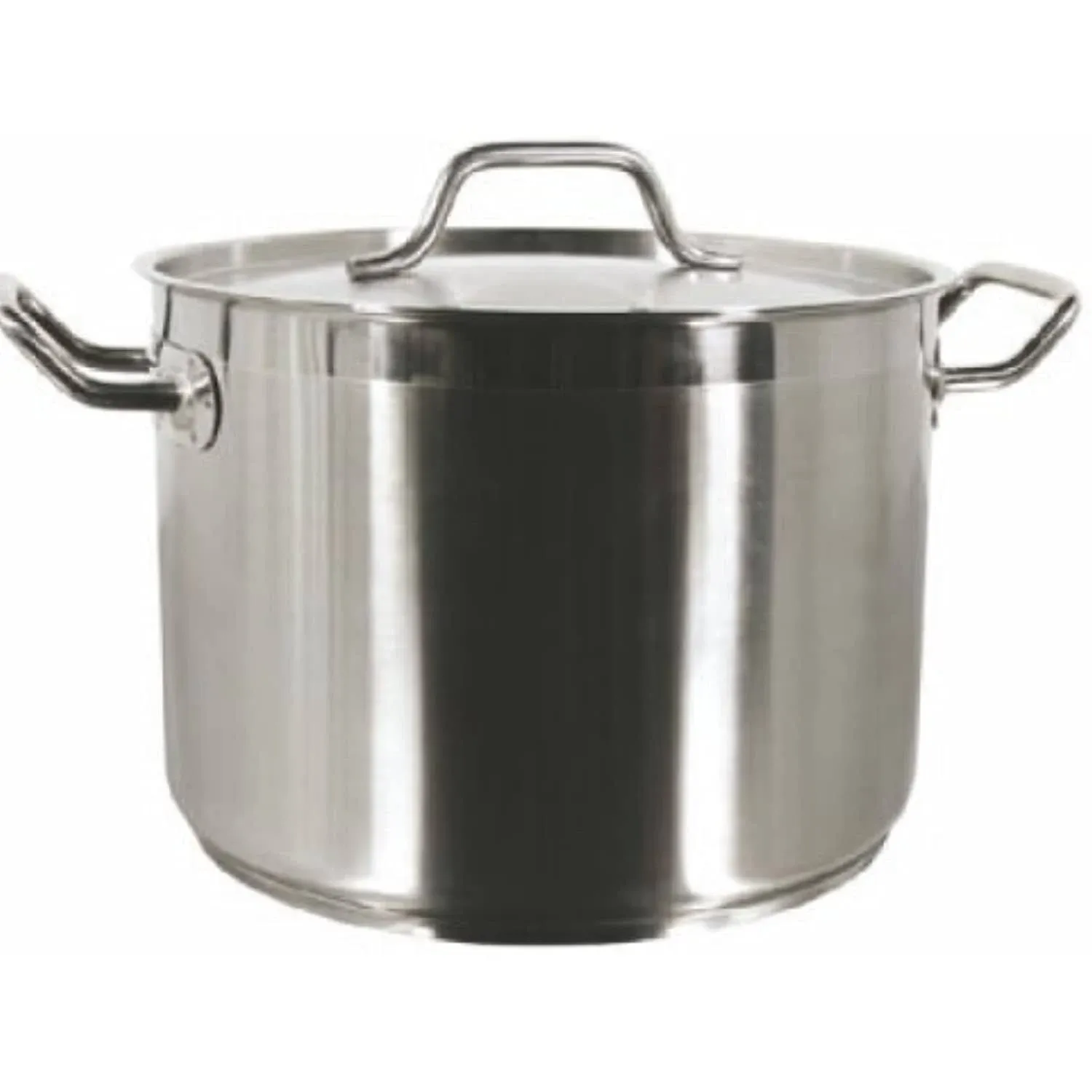 Update 20 Qt Stainless Steel Stock Pot w/ Lid (Commercial Grade Nsf)