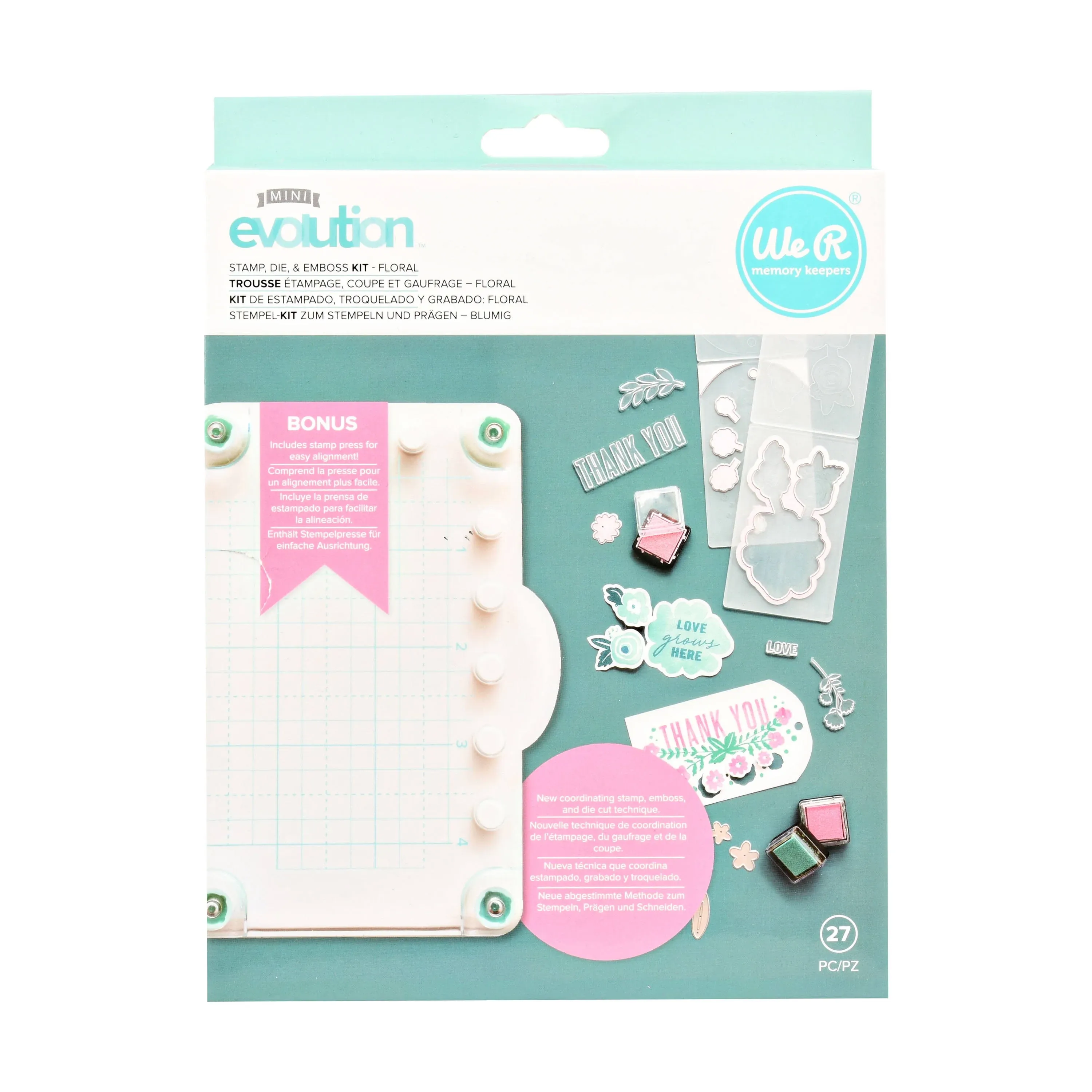 We R Memory Keepers Mini Stamp & Die Value Bundle