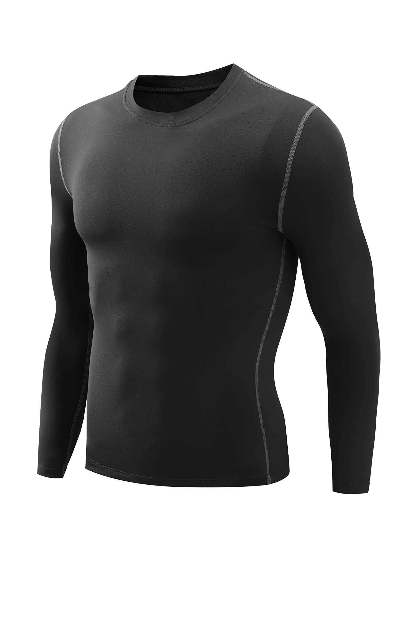 Nooz Men's Fleece Lined Cool Dry Compression Baselayer Subzero Thermal Long ...