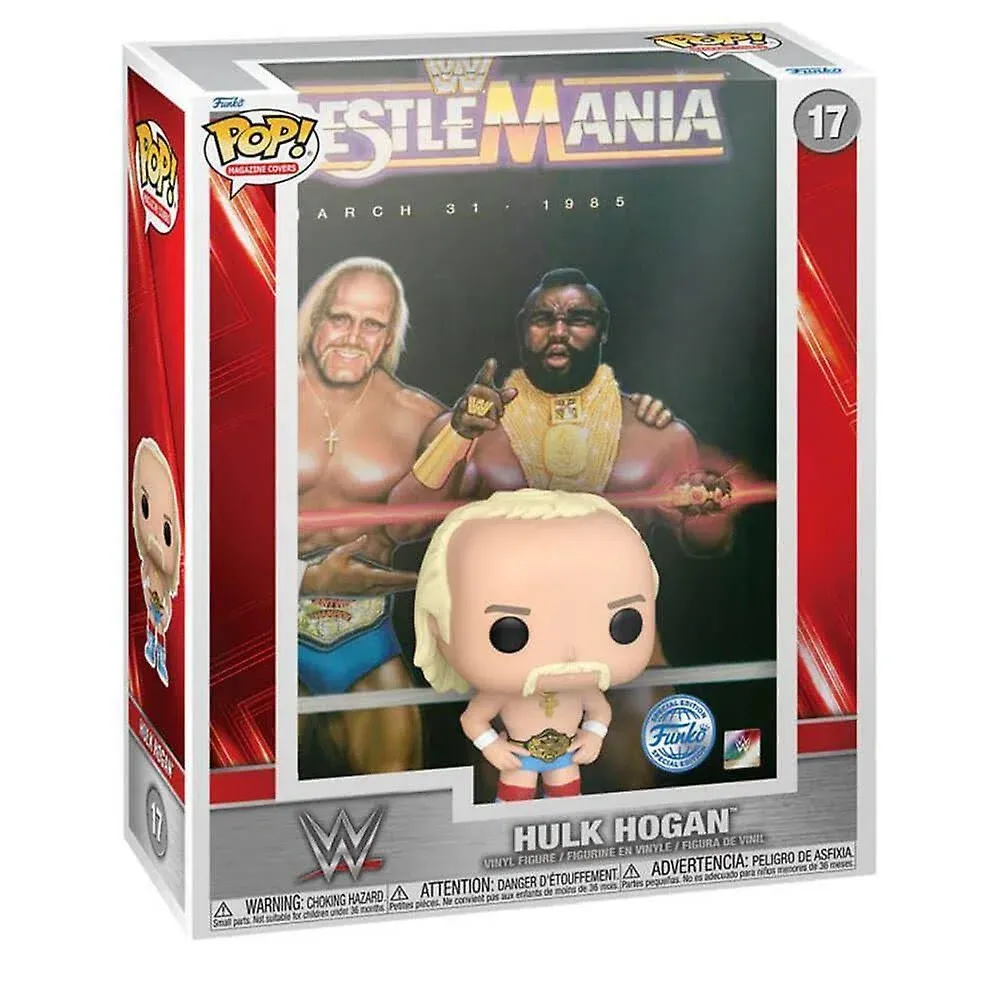 WWE Hulk Hogan WrestleMania Pop! Vinyl Cover