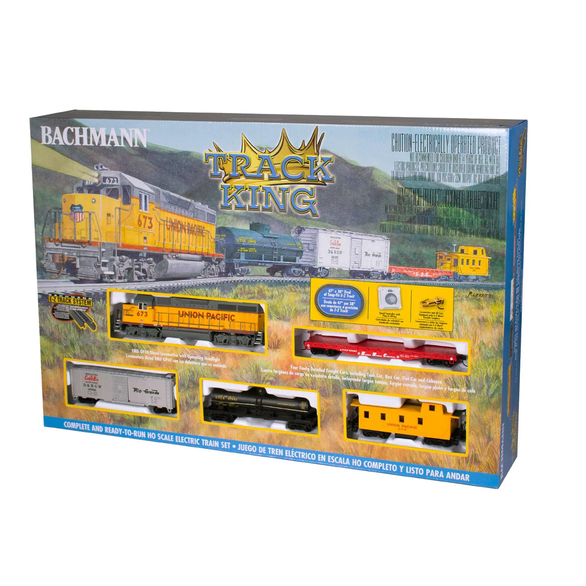 Bachmann Track King HO Train Set