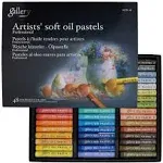  Gallery Pasteles Al Oleo Suaves, Juego De 48 - Colores Variados