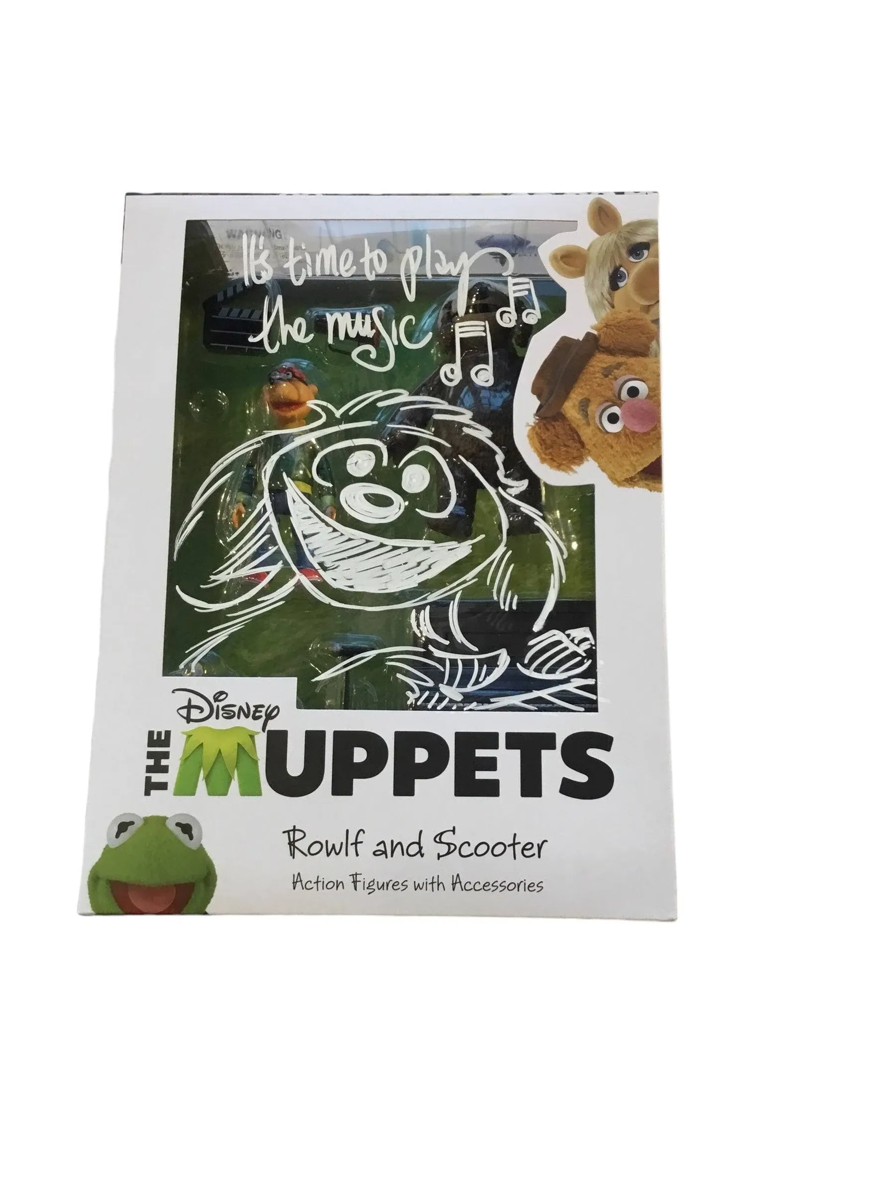 NEW Diamond Select Toys Disney The Muppets ROWLF and SCOOTER Action Figures