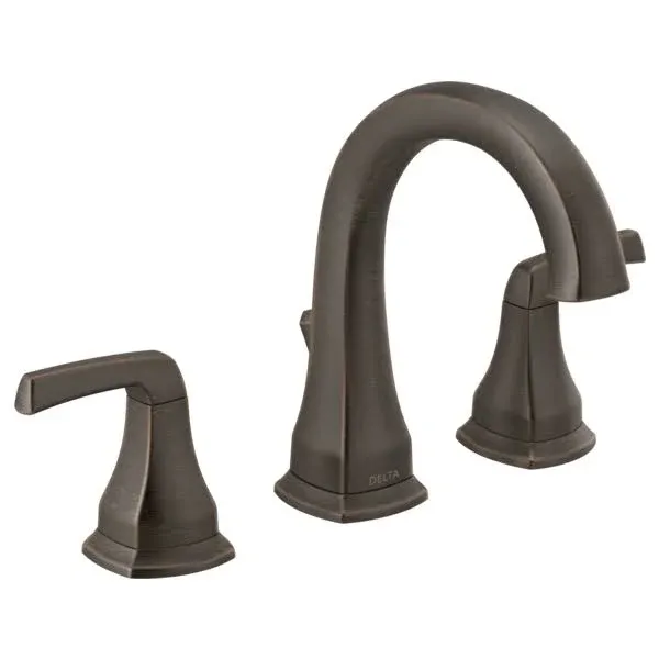 Delta Portwood Widespread Bathroom Faucet Venetian Bronze-Certifi<wbr/>ed Refurbished