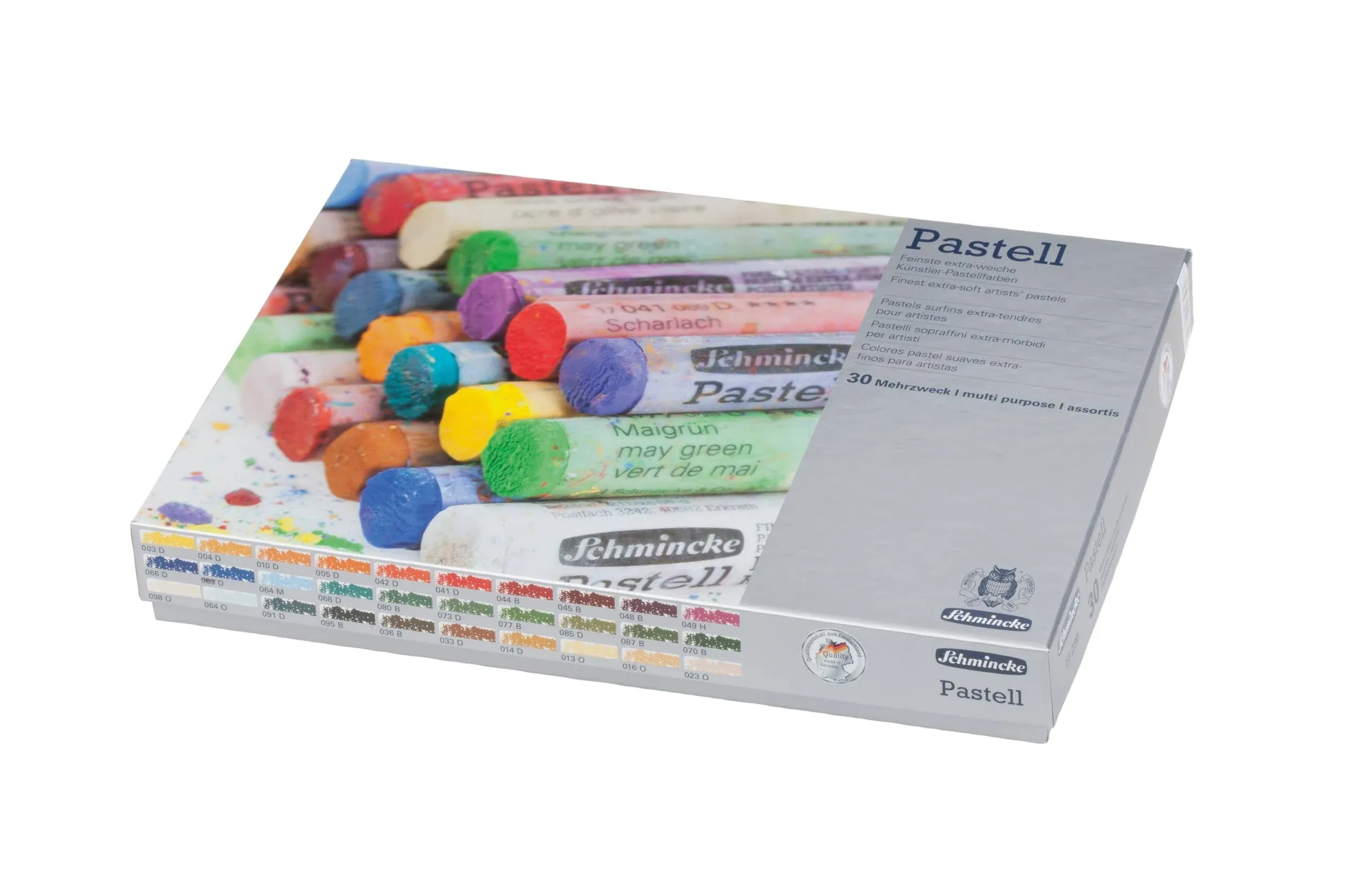 Schmincke Soft Pastels Assorted Colors Box Set of 30