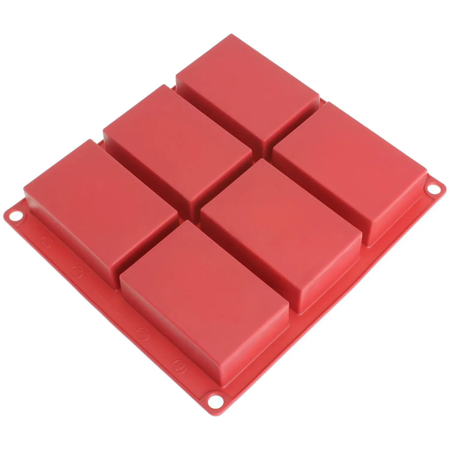 Freshware 6-Cavity Silicone Rectangle Bar Mold - Contemporary - Specialty Baking Tools - by Freshware | Houzz