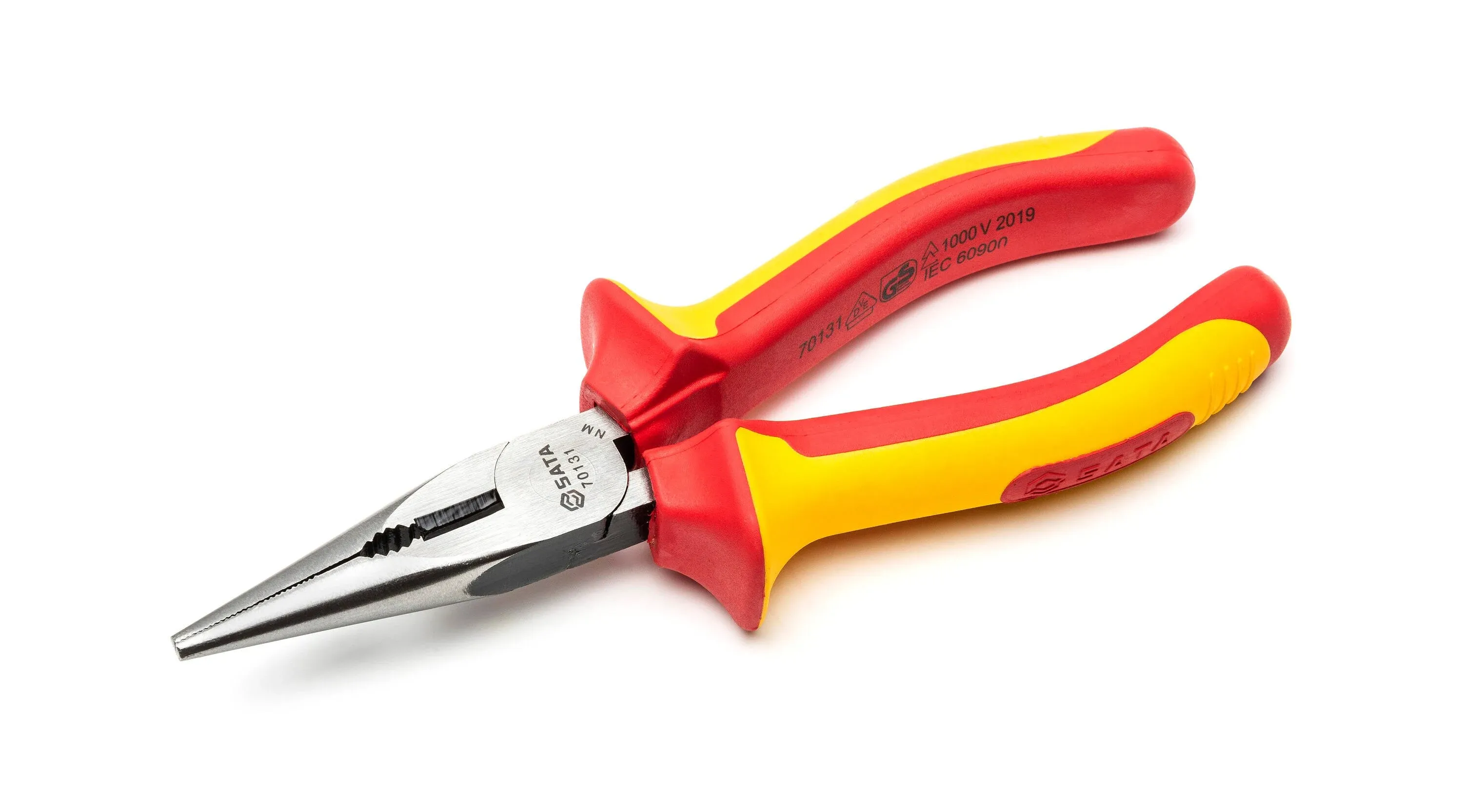 VDE Insulated Long Nose Pliers 6in