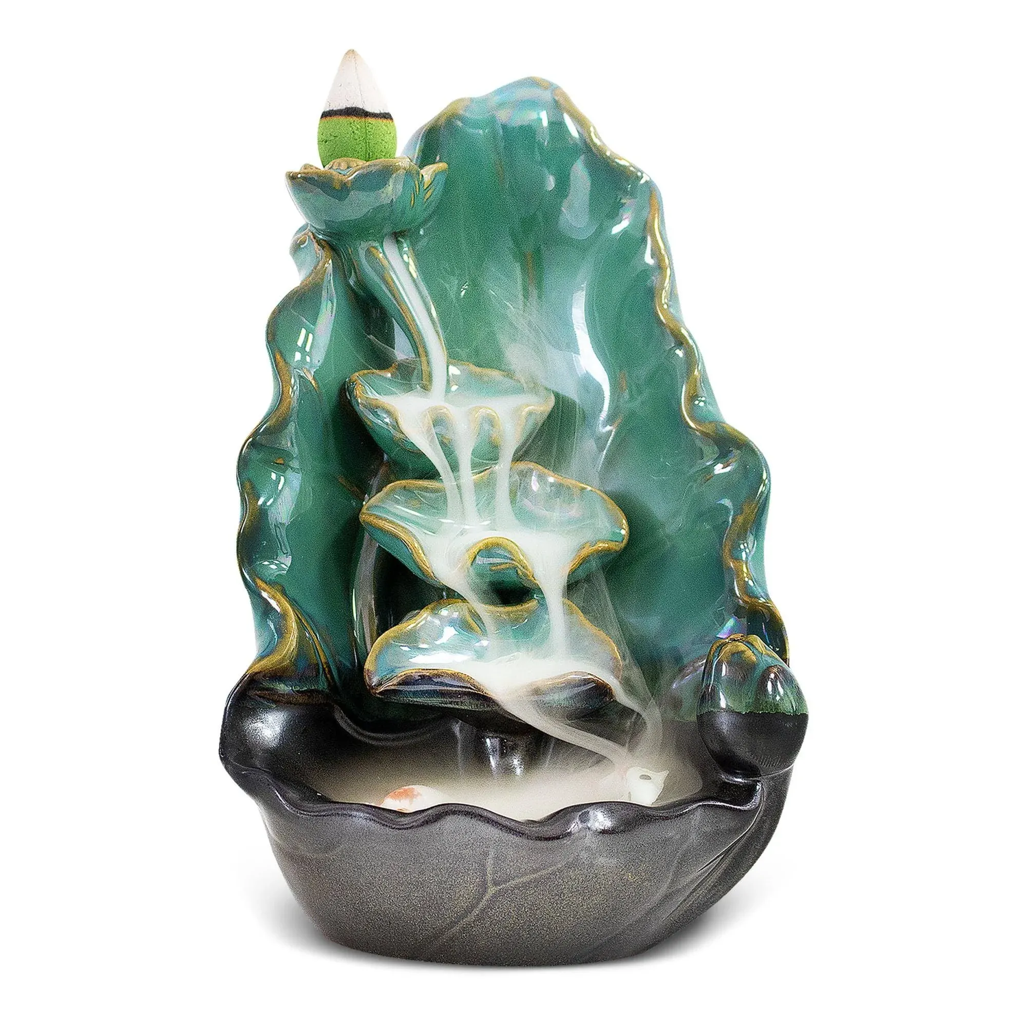 Journey's End Buddha's Hand Waterfall Incense Burner