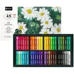 Artecho Oil Pastels Set of 48 Colors Soft Oil Pastels for Art Painting Drawing Blending Oil Crayons Pastels Art Supplies for Artists Beginners