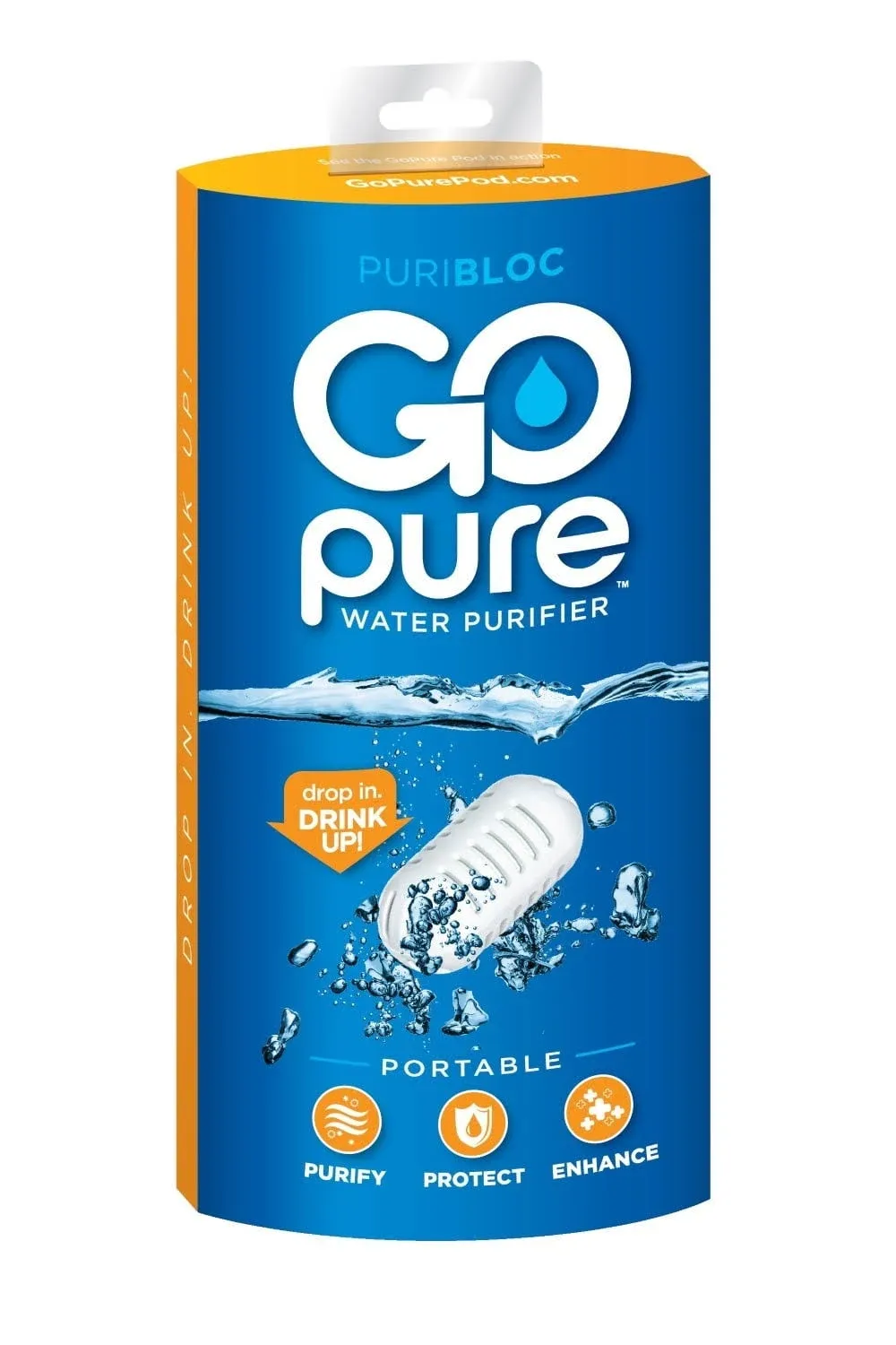 PuriBloc GoPure, Personal Water Purifier