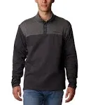 Columbia Men's Hart Mountain Quilted Half Snap Pullover - S - Grey