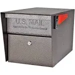 Post-Mount Mailbox High Security Reinforced Patented Locking System Bronze Steel