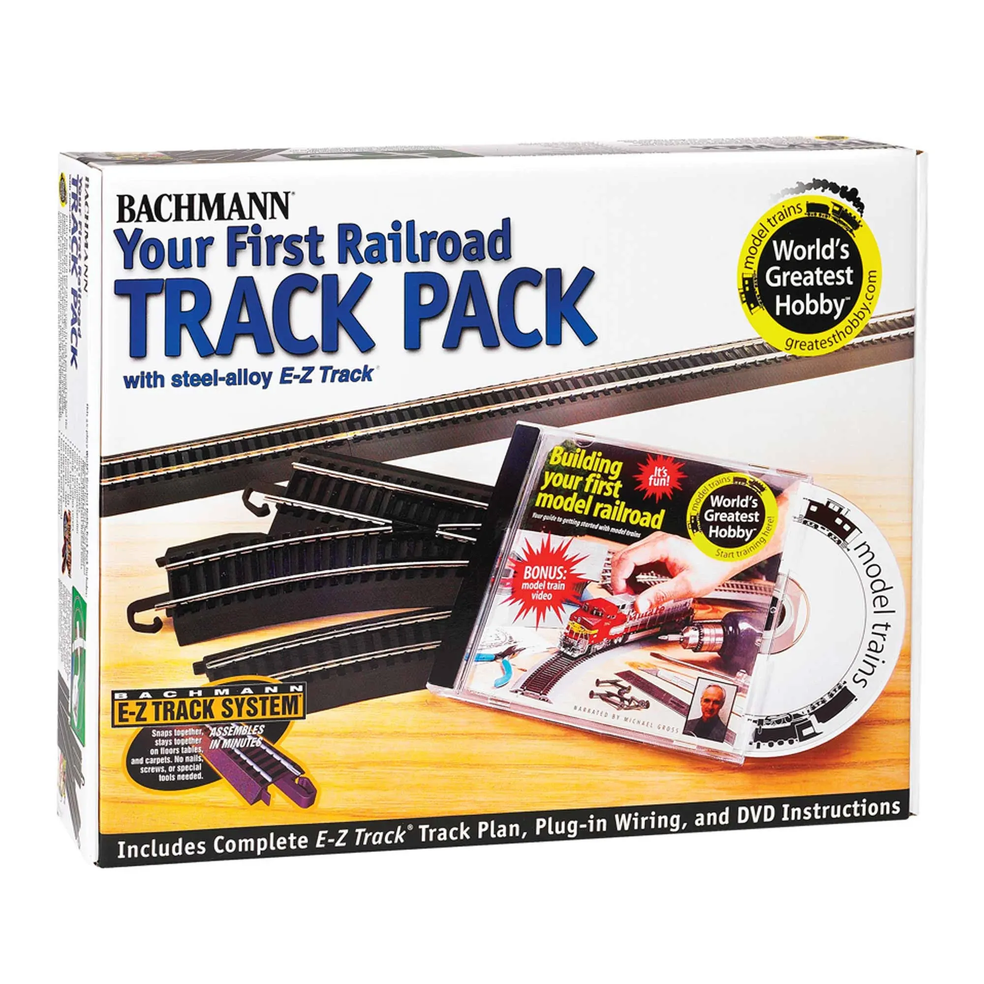 Bachmann Trains E Z Track Deluxe Track Pack HO Scale