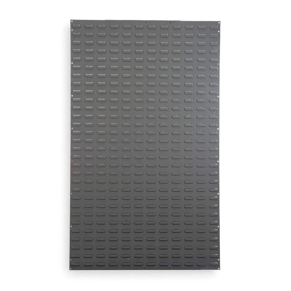 Akro-Mils 30161 Steel Louvered Panel, 36 In W X 5/16 In D X 61 In H, Gray