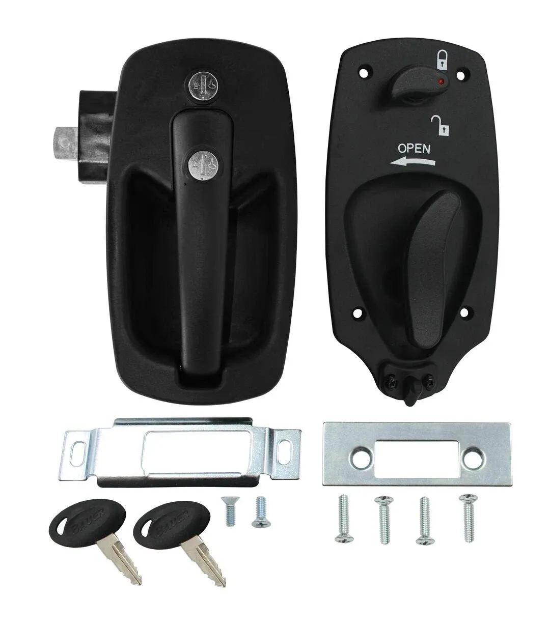 AP Products 013-536 BAUER EURO LOCK-BLACK