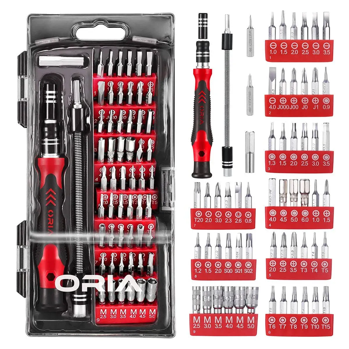 oria Precision Screwdriver Kit 60 in 1