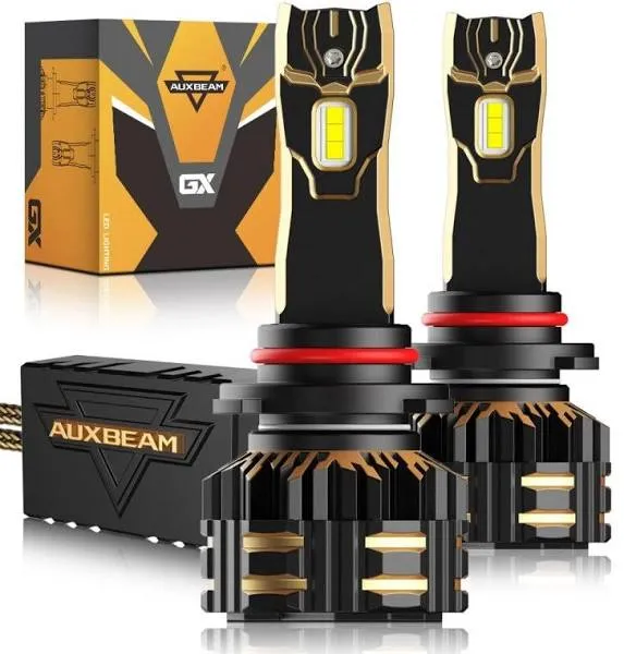 Auxbeam H7 Fog Light Bulbs, 25000LM 800% Brighter Light Bulbs, 6500K H7 Powersports Bulbs For UTV ATV Offroad Vehicles