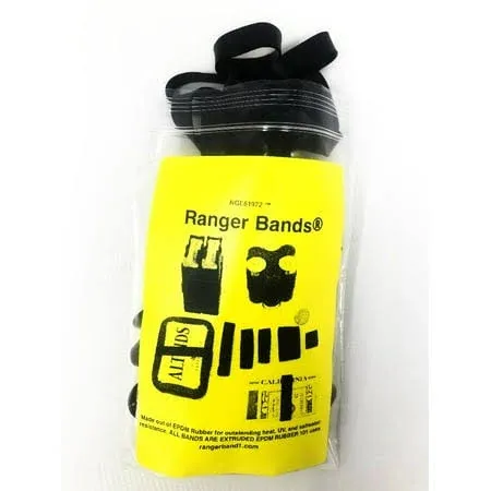 Ranger Bands 45 Count Random Heavier Compound from EPDM Rubber for Survival ...