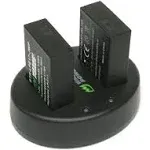 Wasabi Power Battery (2-Pack) and Dual Charger for Canon LP-E17