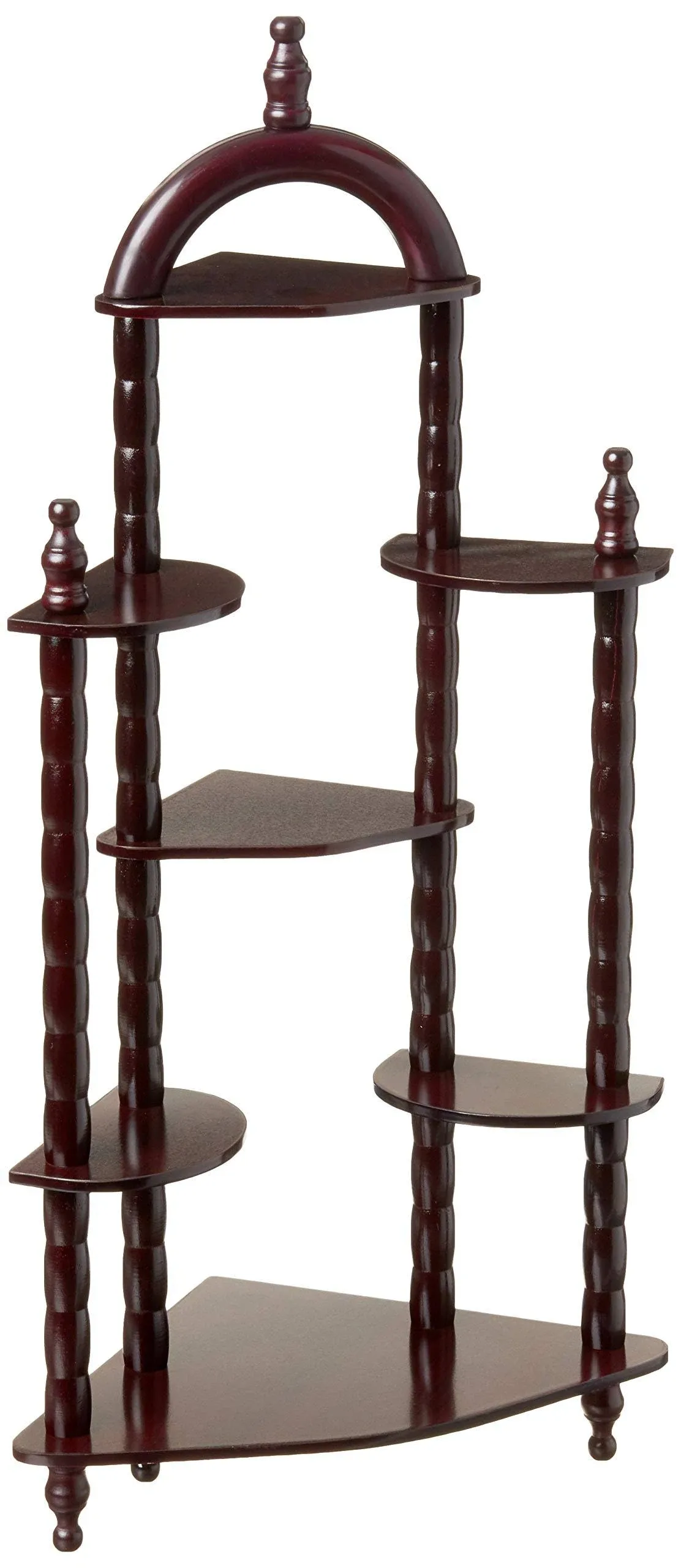 3 Tier Wall Corner Shevles - Traditional - Display And Wall Shelves  - by Megahome | Houzz