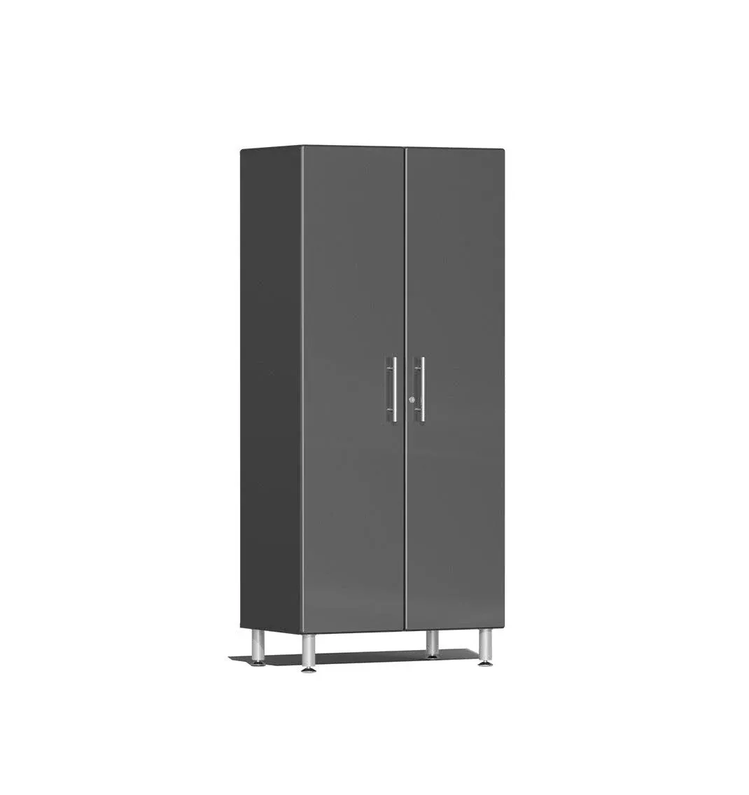 Ulti-MATE Garage UG21006G 2-Door Tall Garage Cabinet in Graphite Grey Metallic