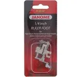 Janome 1/4" Ruler Foot for High Shank Models (9mm or 7mm Maximum Width)