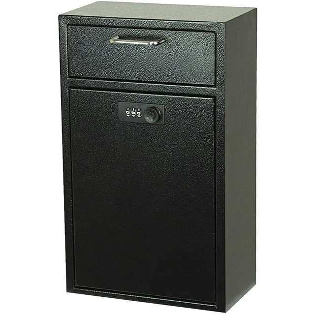 Locking wall mailbox  Heavy-duty 1.2mm lockbox with combination