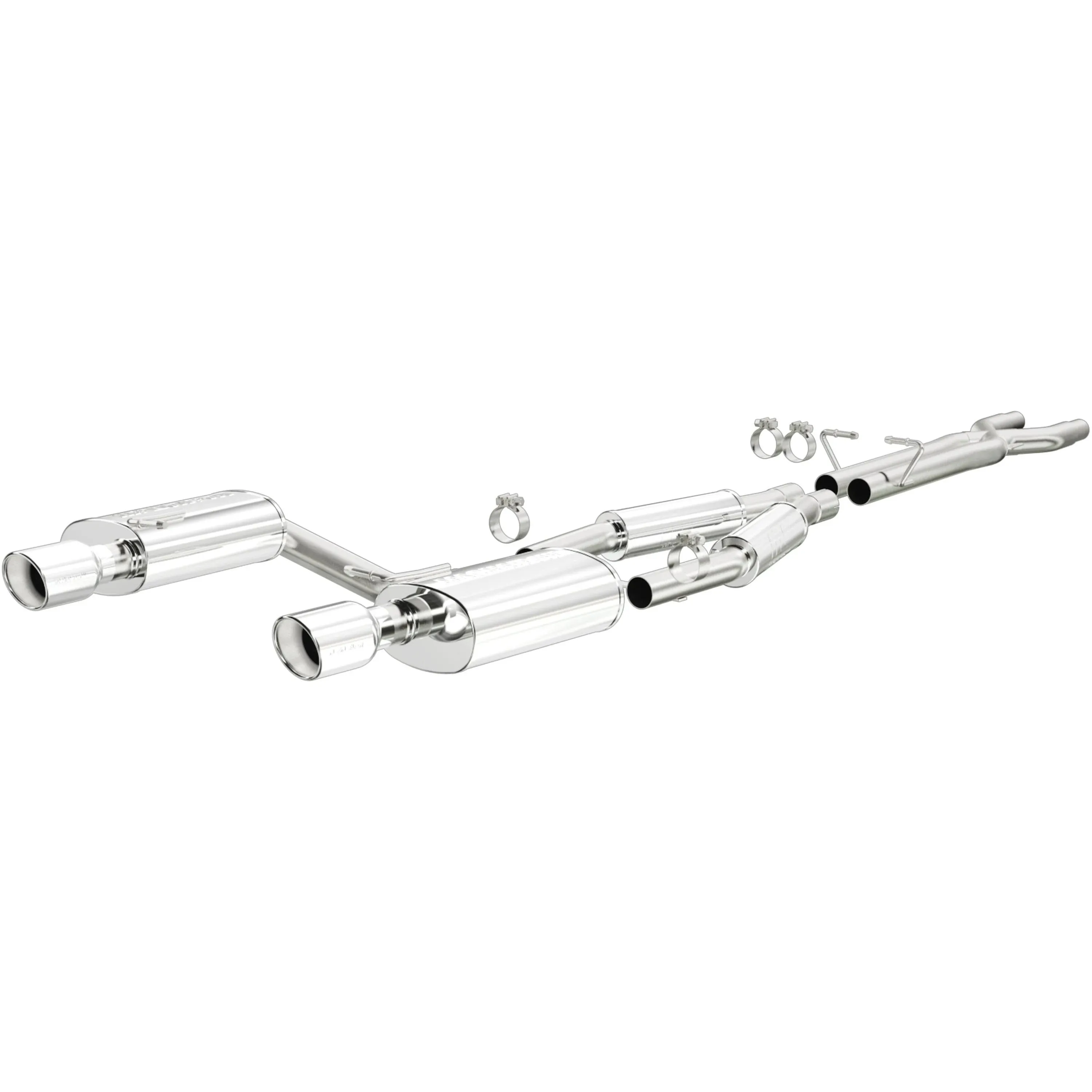 2008 Audi A4 Quattro Touring Series - Cat-Back Exhaust System - Made of Stainless Steel 15326 by Magnaflow®