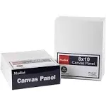 Madisi Painting Canvas Panels 48 Pack 8x10 Classroom Value Pack