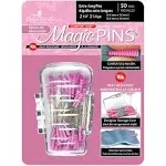 Taylor Seville Quilting &amp; Sewing Magic Pins Extra Long Pink 50/Pkg (219546)