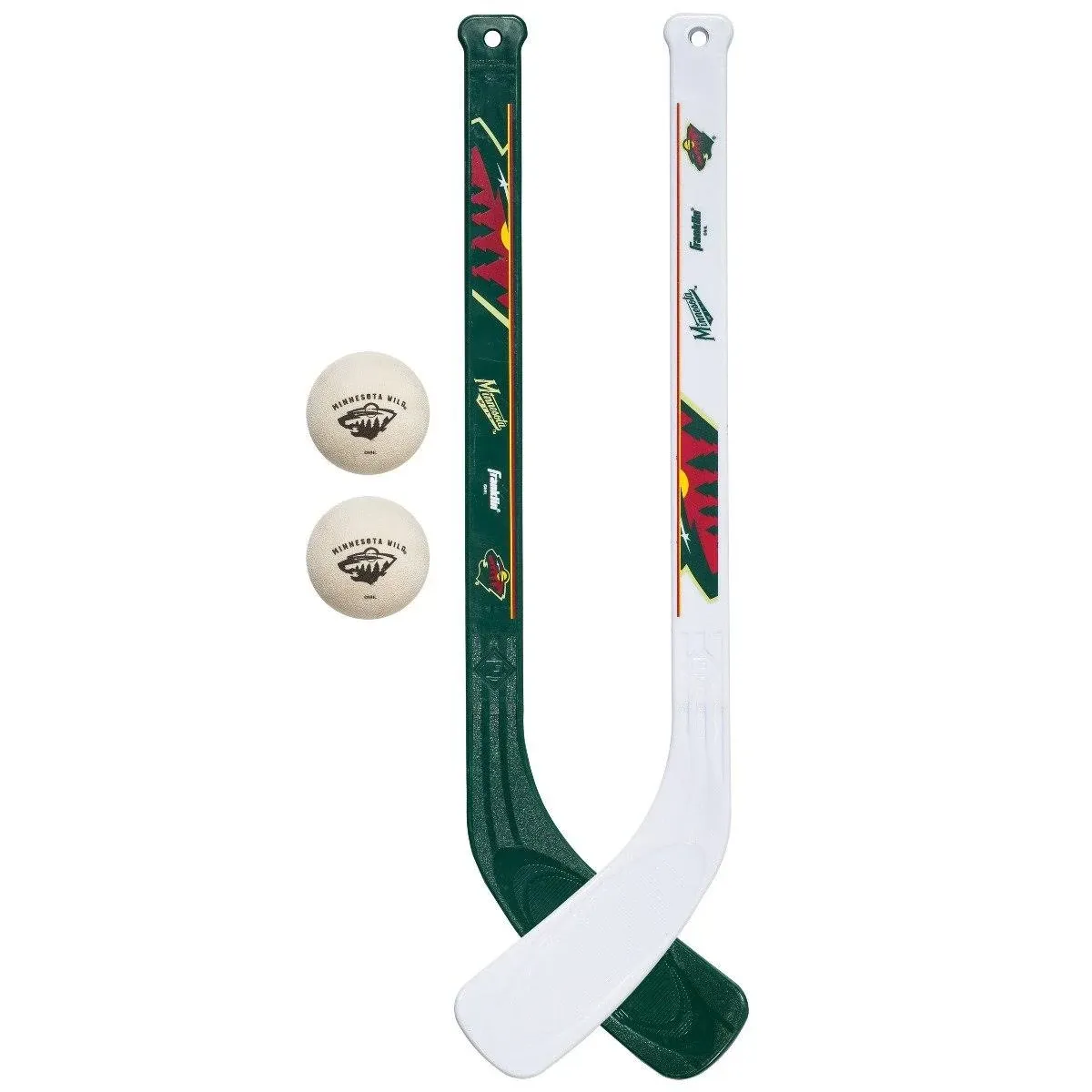 Minnesota Wild Franklin NHL Mini Hockey Stick & Ball Set