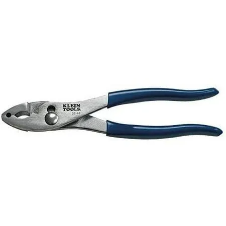 Klein Tools D514-8 Slip Joint Pliers Hose Clamp