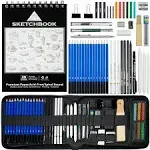 Handyman Crafts 50pcs Sketching Drawing Pencils Set Art Supplies | Sketch pen...