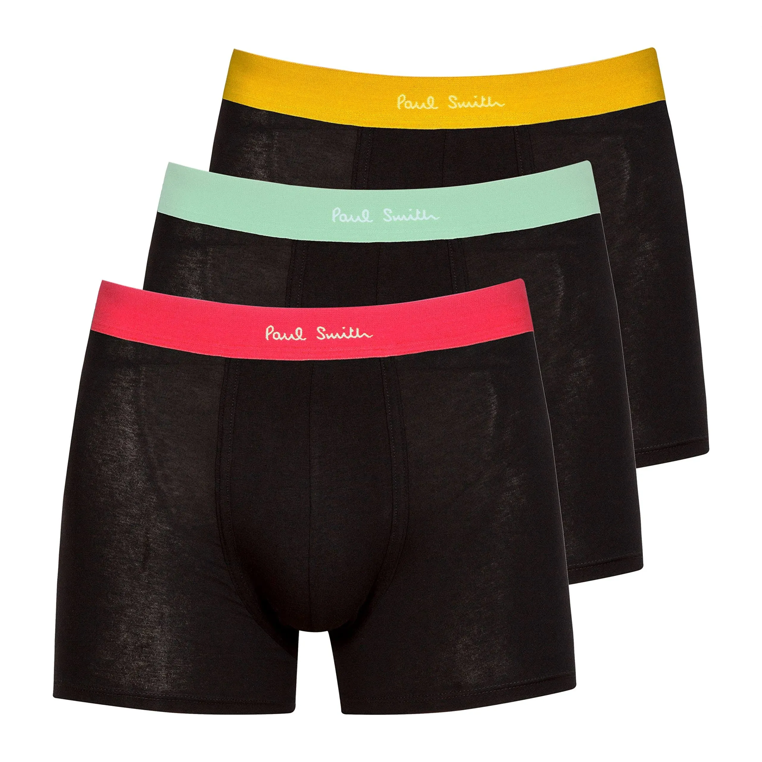 Boxer Briefs Three Multi Waistband Pack In Tricolor