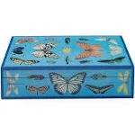 Jonathan Adler Large Botanist Lacquer Box, Purple