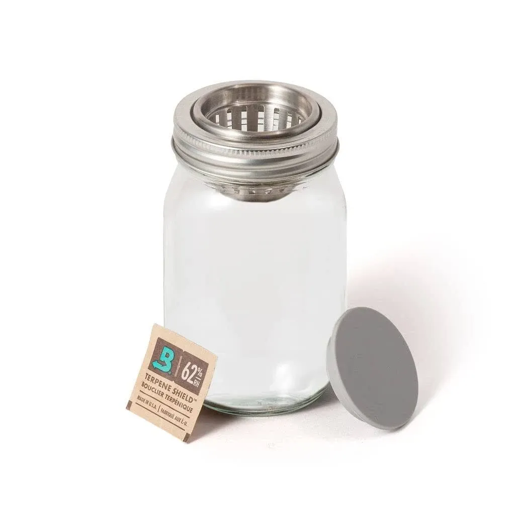 Herbware Mason Jar Humidity Pack Holder Regular Mouth