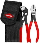 Knipex 00 20 72 V02 Mini pliers set in belt tool pouch (2 Piece)